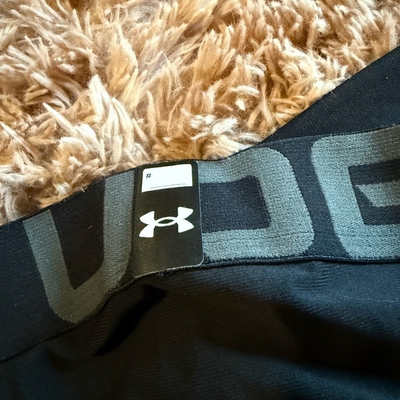 EUC Under Armour Men's HeatGear Black Compression Leggings, SMALL - Picture 4 of 6